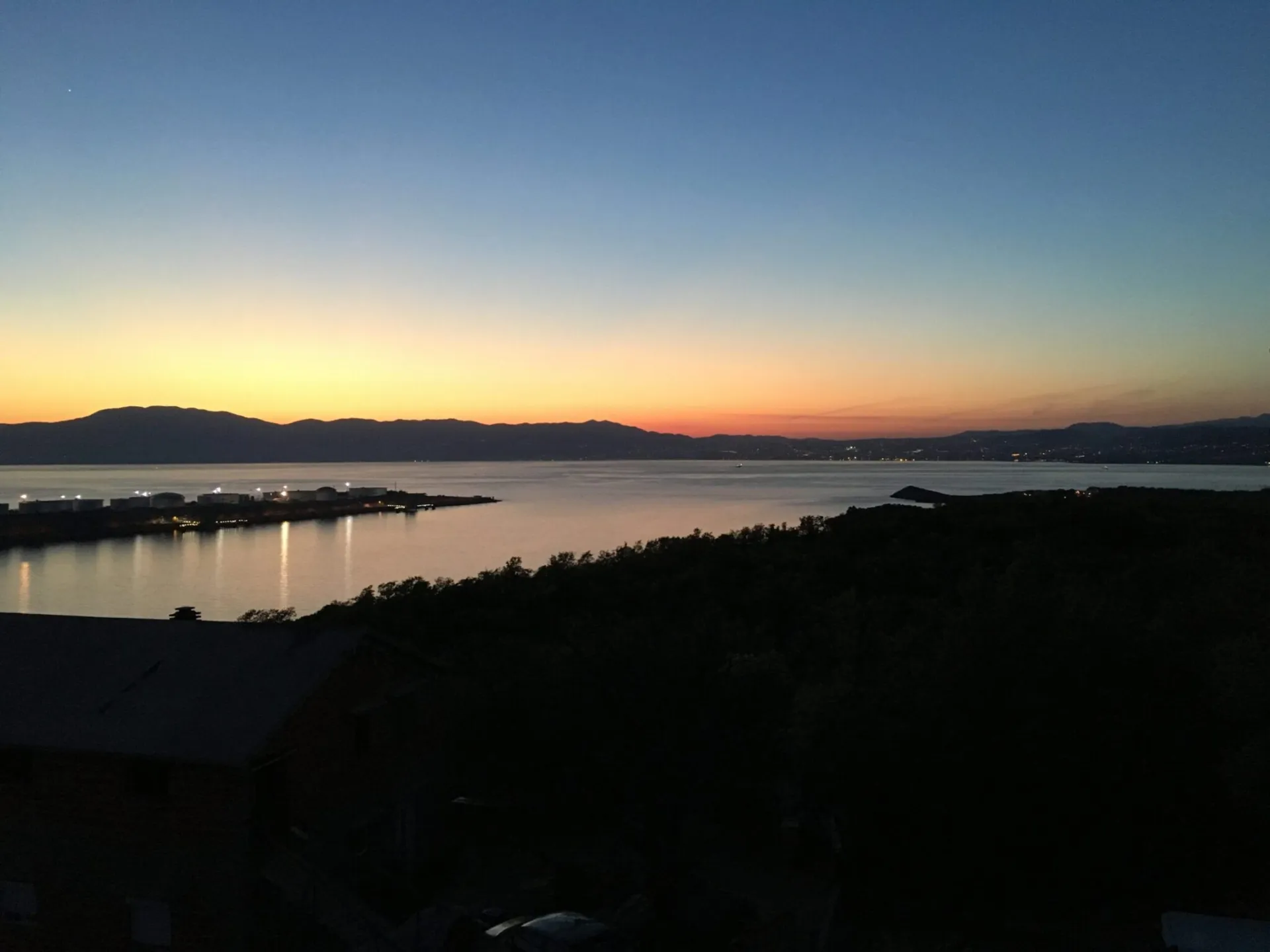 Blick auf die Bucht